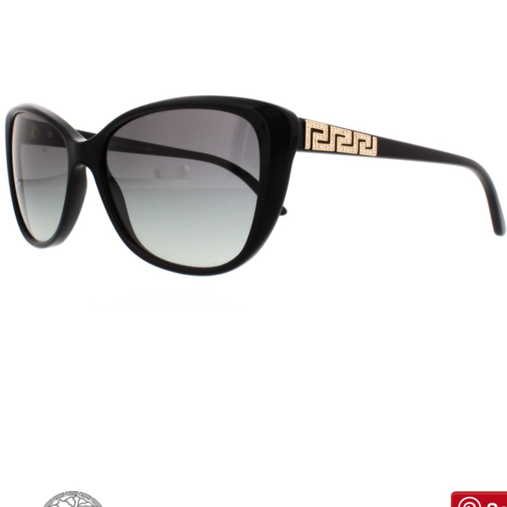Authentic  Purple Versace Sunglasses